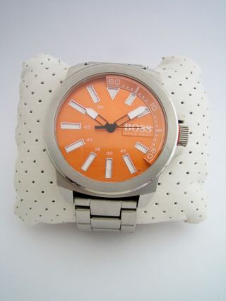 Hugo Boss Orange Mens York Watch 1513006 Stainless Steel Bracelet