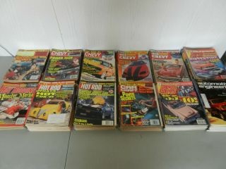 Choice Of 12 Different Years Vintage Car Magazines Chevy Hot Rod More You Choose