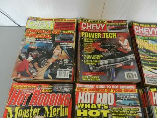 Choice of 12 Different Years Vintage Car Magazines Chevy Hot Rod More You Choose 2