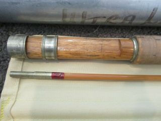 H.  L Leonard Maker Bamboo Fly Rod For Restoration
