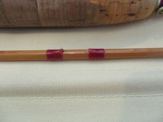 H.  L Leonard Maker bamboo Fly Rod for restoration 6