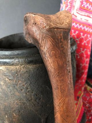 Old Papua Guinea Abelam Carved Dagger 3