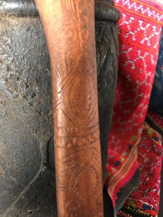 Old Papua Guinea Abelam Carved Dagger 6