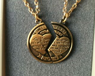 Vintage His And Hers: Sweetheart Pendants From The 1970 
