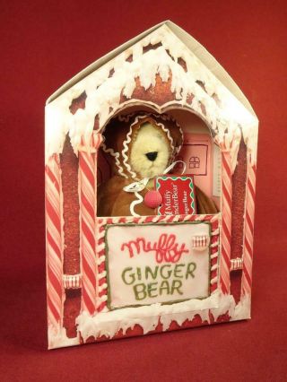Nib 1992 Vintage Limited Edition Muffy Vanderbear Gingerbear Gingerbread
