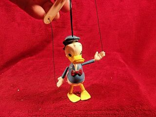 Vintage Donald Duck Marionette Puppet By: Walt Disney Productions,  Hong Kong