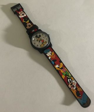 Rare Vintage Disney Mickey Mouse & Friends Wrist Watch Muoo81 Sii Marketing Inc.