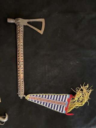 Plains Indian Pipe Axe Tomahawk Sioux