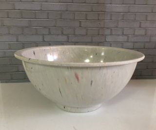 Vintage Texas Ware 118 Bowl Melmac Melamine Confetti Mixing Bowl