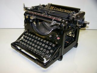 Antique 1926 Underwood Model 5 Vintage Typewriter 2070069 - 5
