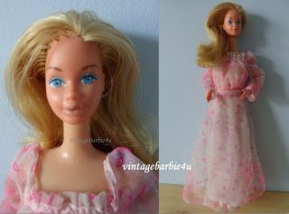 Vintage Kissing Barbie Doll 2597 Kissing Mechanism Mattel