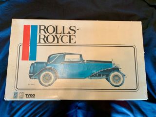 Pocher 1/8 Scale K72 - Rolls Royce,  Unstarted,  Complete