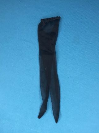Vintage Mod Barbie Doll Masquerade 949 Backseam Black Stockings/ Pantyhose