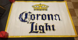 Corona Light Beer Indoor Outdoor Banner Vintage 72 " X 48 " 6 