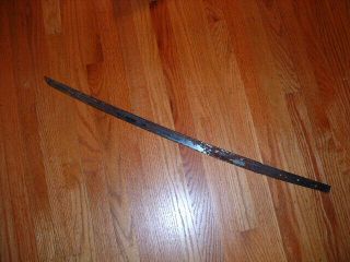 [sn - 150] Japanese Samurai Sword: Mumei Koto Katana Blade 63.  7 Cm