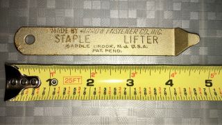 Vintage Staple Lifter Arrow Fastener Co.  Inc Saddle Brook Nj