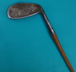 Vintage Macgregor Popular Mashie Niblick 6 Forged Iron W/ Wood Shaft R/handed