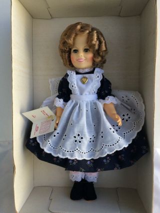 Vintage 1982 Ideal Shirley Temple Doll 12 Inches Littlest Rebel