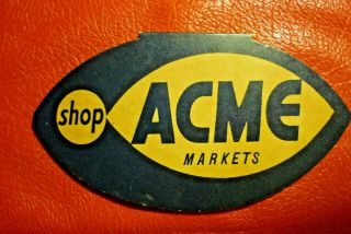 Vintage Acme Markets Advertising Sewing Needle Kit Booklet,  West Germany