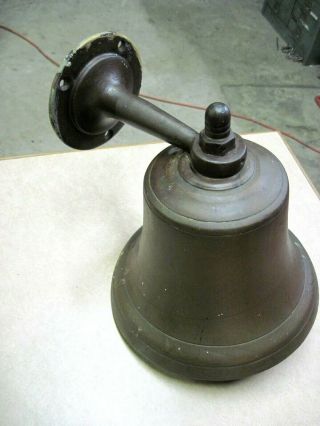 Vintage Nautical Antique Marine Ship Bell Brass