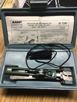 Vintage Amp Tyco 230971 - 1 Crimp Tool