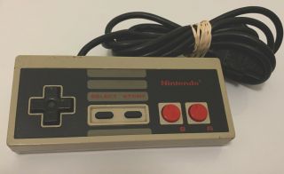 Nes Controller Vintage 004 Nintendo Oem 1985