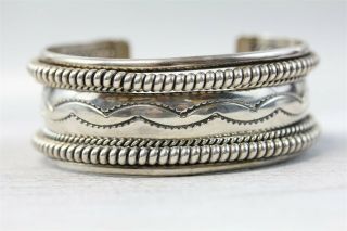 Vintage Tahe Indian Navajo Sterling Silver 925 Men 