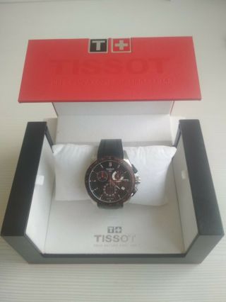 Tissot T - Sport Veloci - T 42mm Mens T024417a Chronograph Swiss Watch Full Set