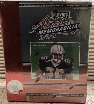 2006 Absolute Memorabilia Football Hobby Box - Tons Of Autos & Game