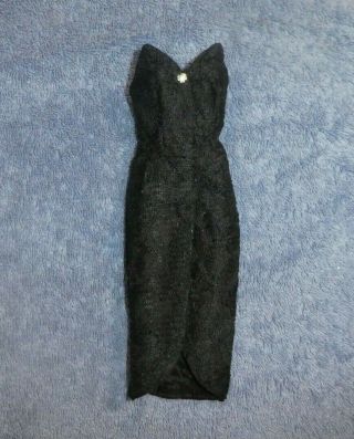Vintage American Character Tressy Doll Black Lace Party Dress