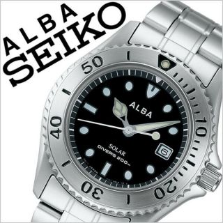Seiko Alba Aefd529 Solar Diver 200 M Men 