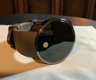 Movado Bold Touch Screen Digital Time Watch 3600145 No Scratches