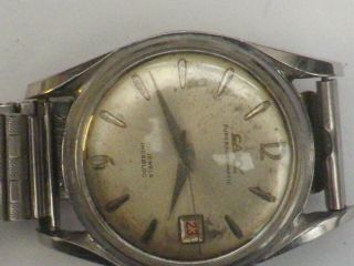 A Vintage Gents Stainless Steel Cased Camy Automatic 25 Jewel Watch