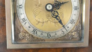 Antique Tiffany & Co Mantle Clock Elliott London Movement Cupids Cherub Mahogany 4