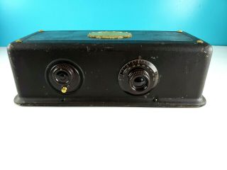 Antique Vintage Atwater Kent Model 35 Receiving Radio With Model G Horn Speaker
