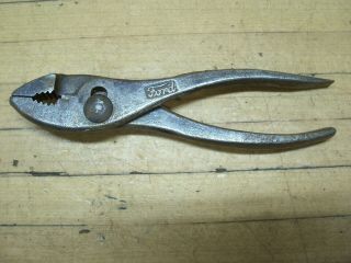Vintage Ford Script Antique Car Adjustable Pliers Wrench Tool Kit Model T A