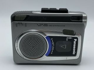 Vtg Panasonic Rq - L30 Handheld Cassette Recorder Voice Activated &