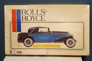 Pocher D’italia 1/8 Scale 1932 Rolls Royce Phantom Ii Sedanca Coupe Kit,