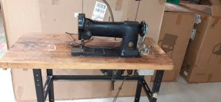 Antique Singer 110w125 Industrial Heavy Duty Sewing Machine