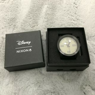 Disney Nixon Corporal Ss Mickey Mouse Hands Watch 48mm 90th Edition Rare