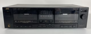 Vintage Jvc Td - W201 Dual Stereo Cassette Tape Deck Player Recorder