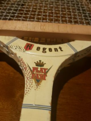 VINTAGE SPALDING Impact 220 Wood Tennis Racquet 4 1/2 Grip w/ extra racket 3