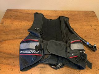 Vtg Scubapro Scuba Diving Buoyancy Adjustable Vest Size Medium