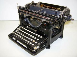 Antique 1931 Underwood Model 6 Vintage Typewriter 4033263 - 11