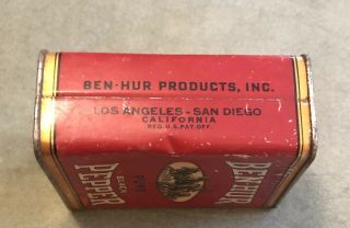 Vintage Ben - Hur Spice Tin Can,  4 Oz. ,  Pure Black Pepper 2