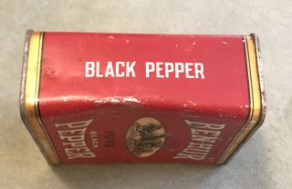 Vintage Ben - Hur Spice Tin Can,  4 Oz. ,  Pure Black Pepper 3