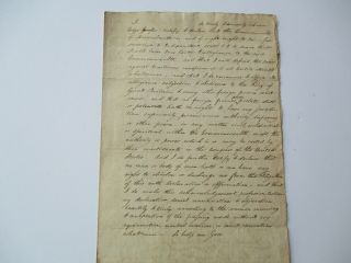 Antique American Famous Autograph Oath Of Allegiance Early Massachusetts 1749