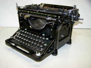 Antique 1937 Underwood Model 6 Vintage Typewriter 4642436 - 11