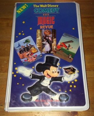 Vintage The Walt Disney Comedy And Magic Revue 1985 Vhs,  Dvd