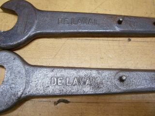 2 Vintage Antique Delaval Cream Separator Wrench Old Farm Tool 2